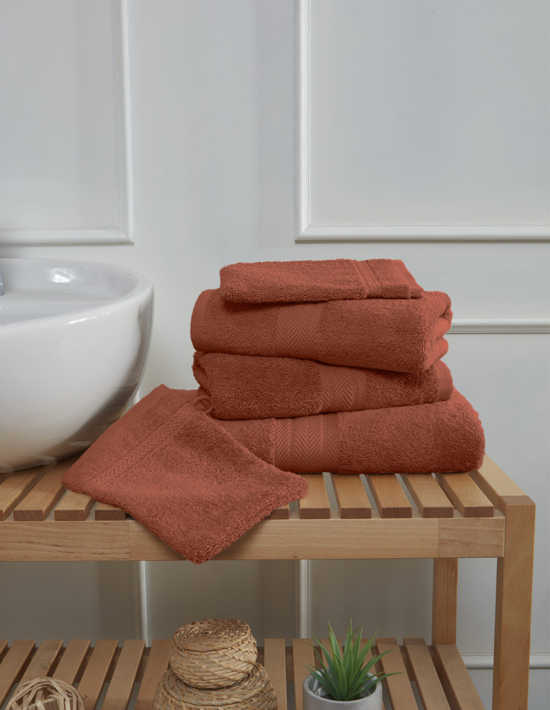 Ensemble de bain avec tapis 6 pièces...