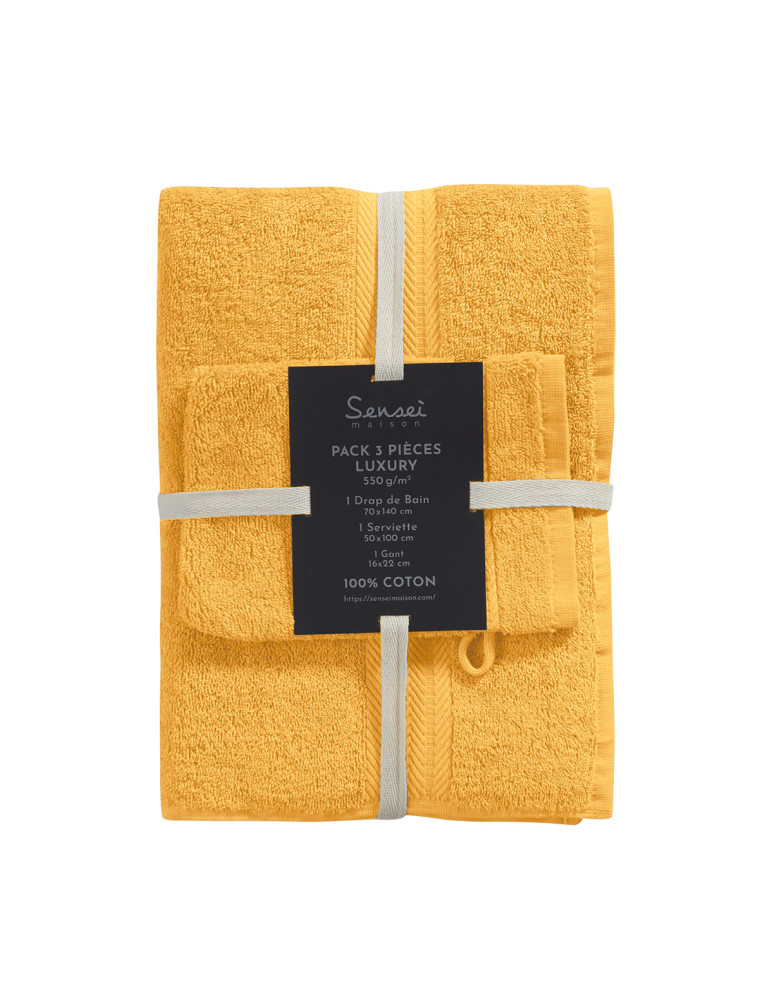 Ensemble de bain avec tapis 4 pièces...