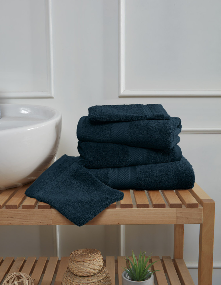 Ensemble de bain 5 pièces (1 drap de...