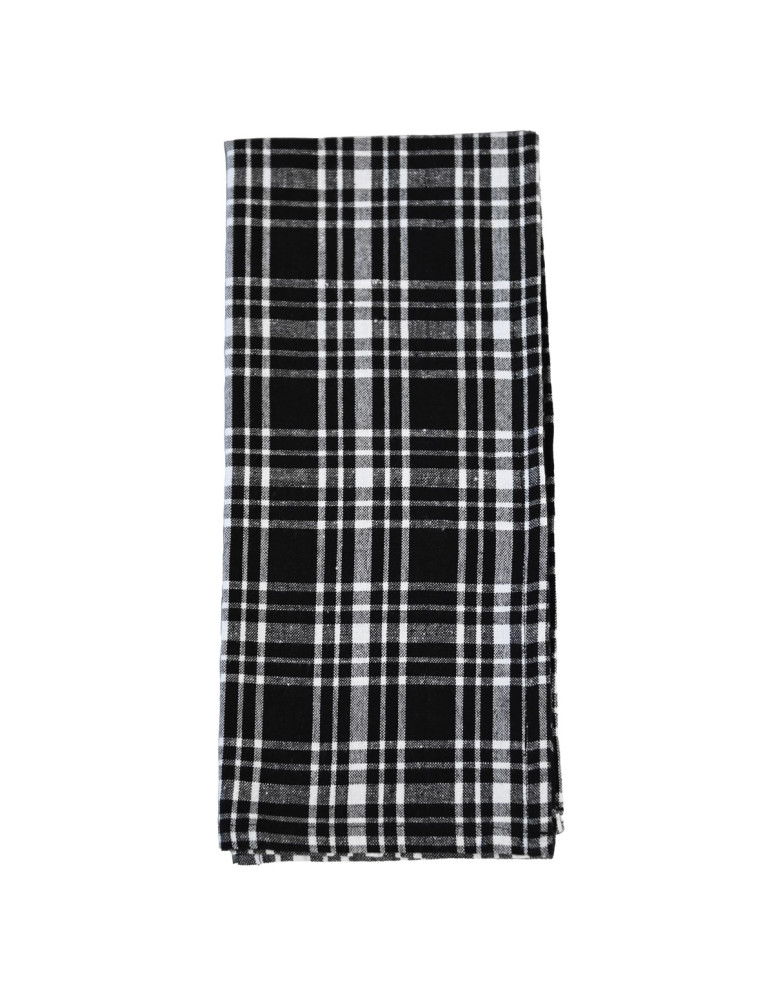 Lot de 12 torchons assortis coton DUNDEE