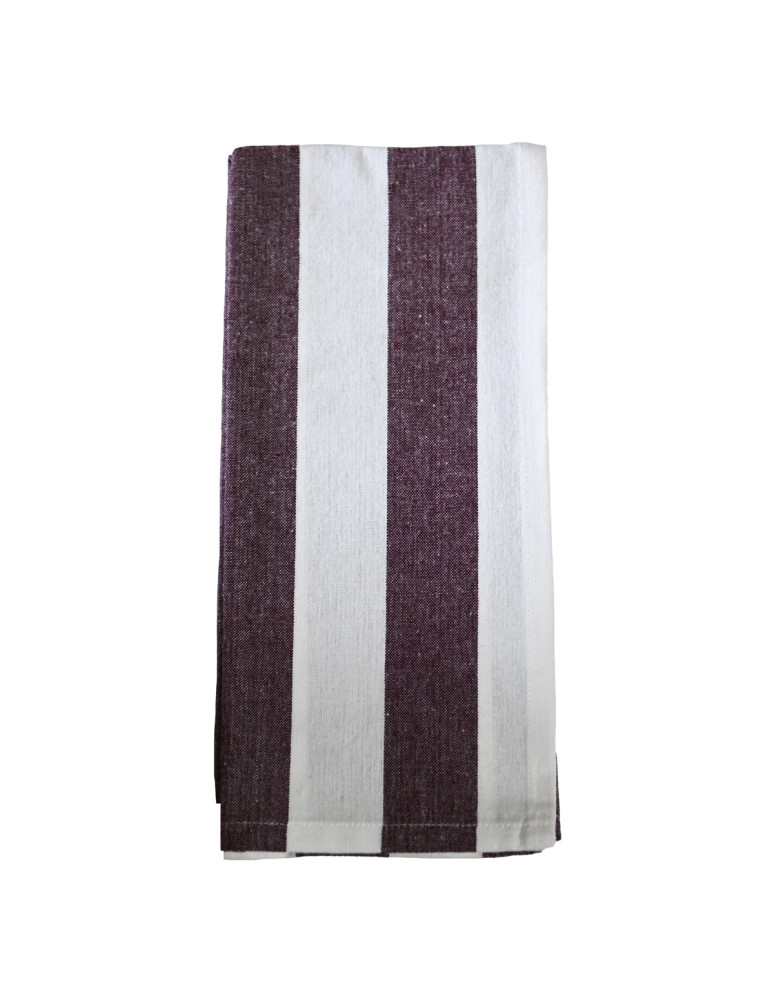 Lot de 12 torchons assortis coton...