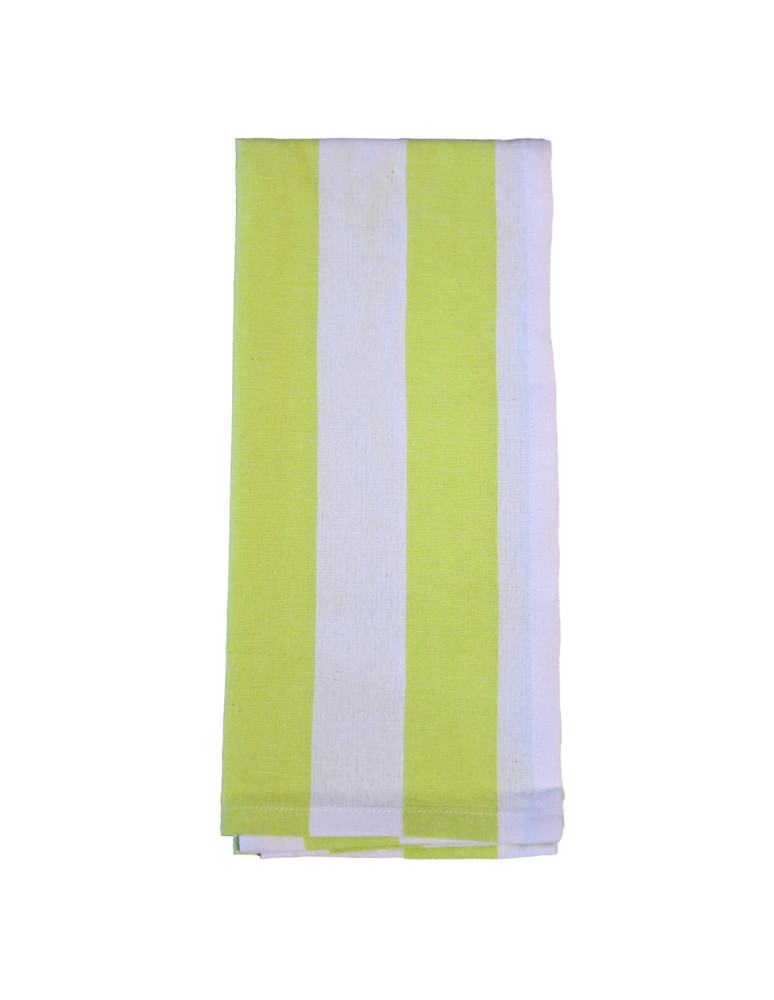 Lot de 12 torchons assortis coton...