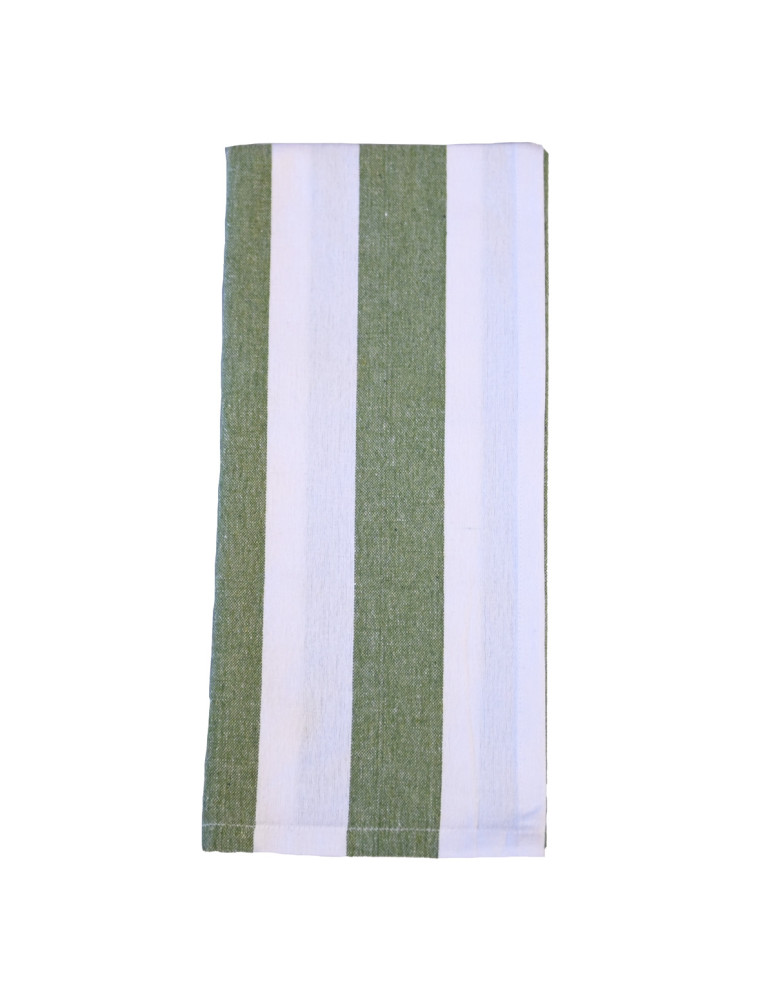 Lot de 12 torchons assortis coton...