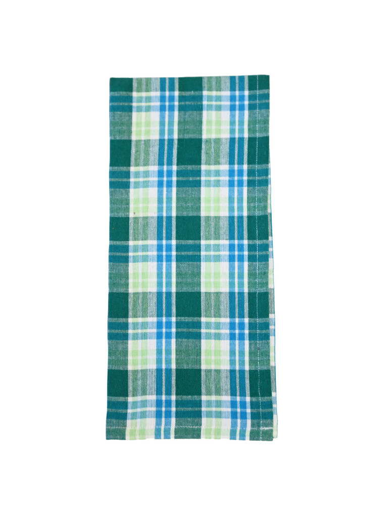 Lot de 12 torchons assortis coton...