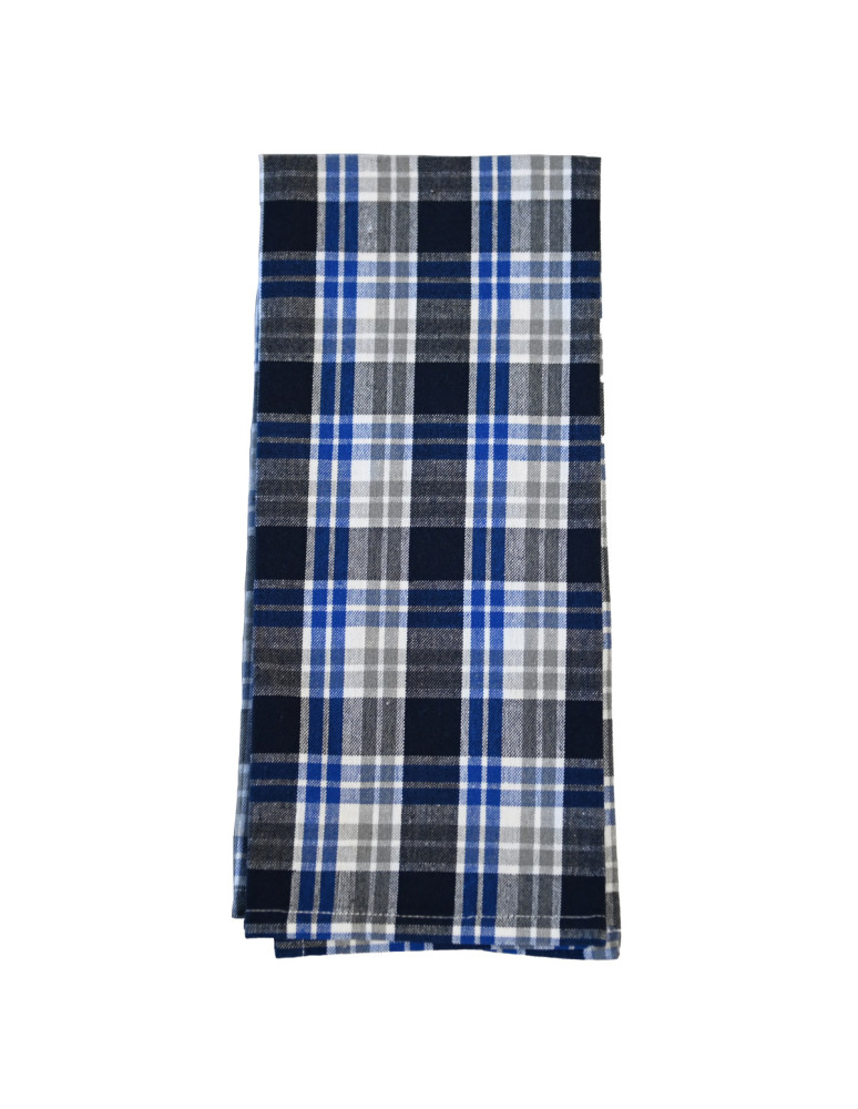 Lot de 12 torchons assortis coton...