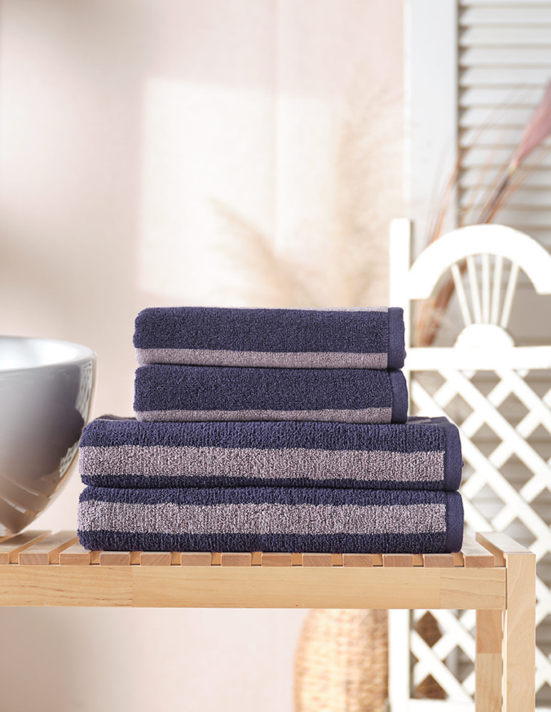 Ensemble de bain 4 pièces ARCADIA STRIPE