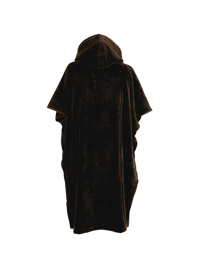 Poncho de plage adulte en velours BEACH