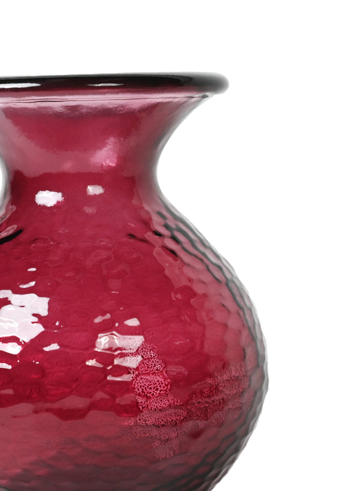 Vase en verre recyclé h 25 cm GYPSO