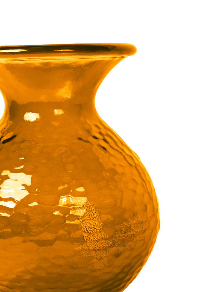 Vase en verre recyclé h 25 cm GYPSO