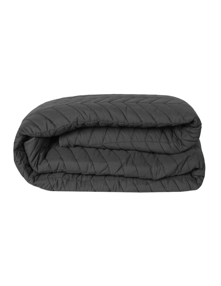 Couvre lit en percale de coton...