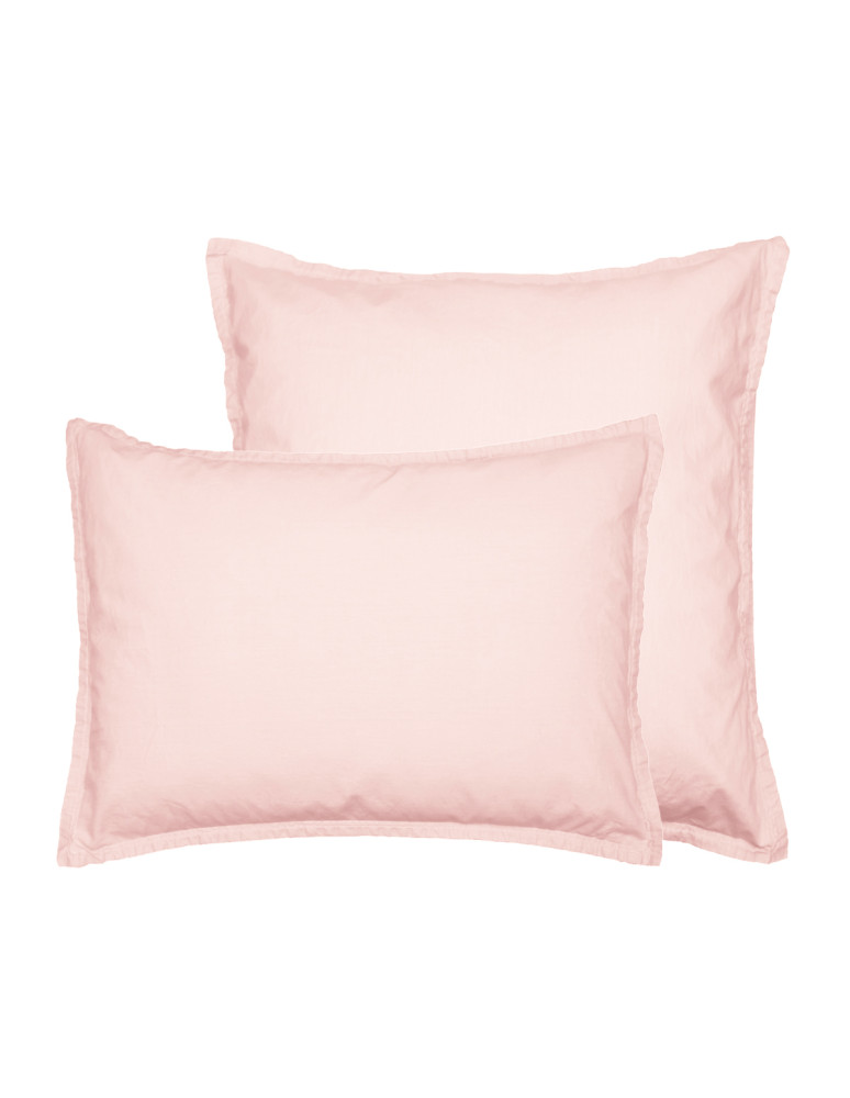 Lot de 2 taies d'oreiller en coton...