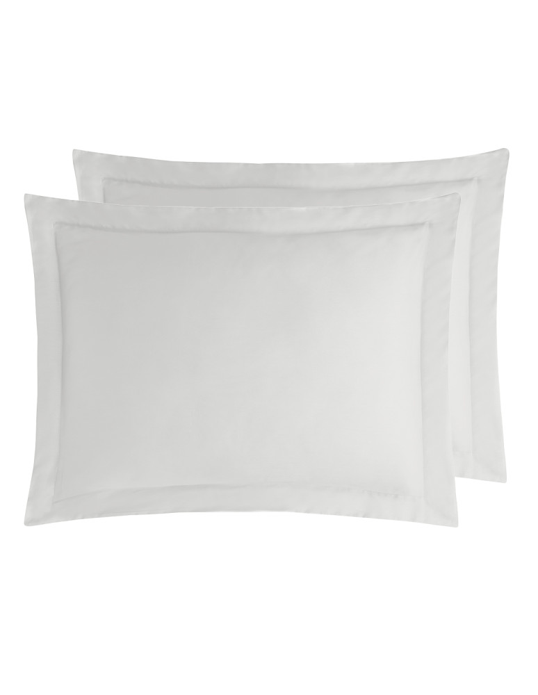 Lot de 2 taies d'oreiller en satin de...