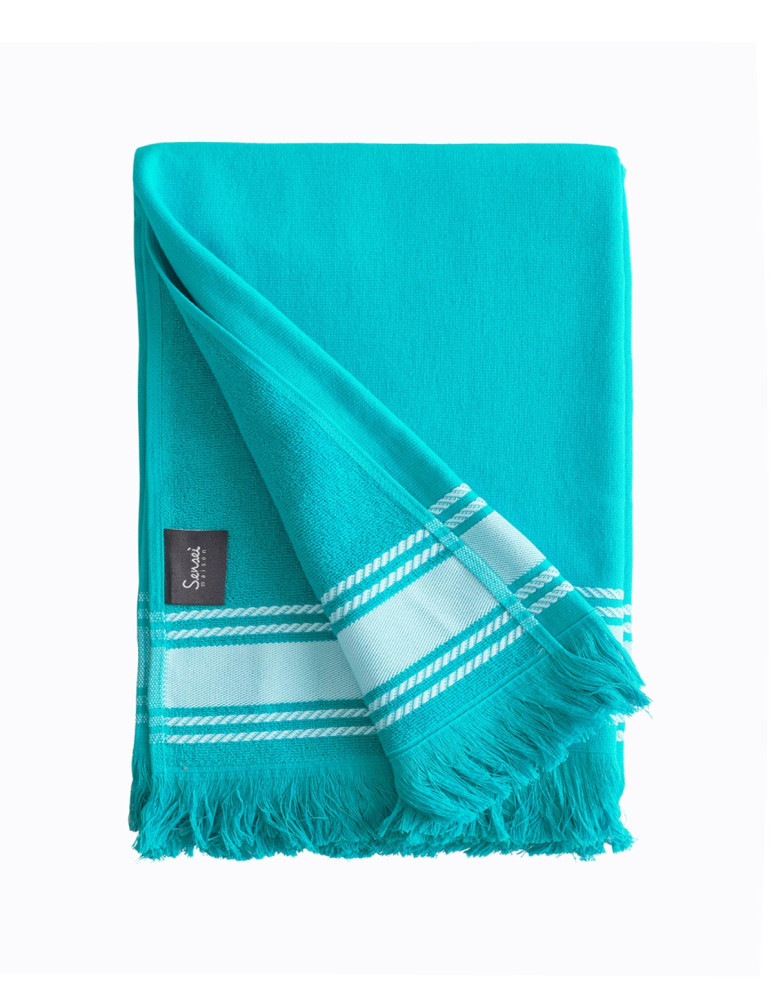 Serviette de plage / fouta 100x180 cm...