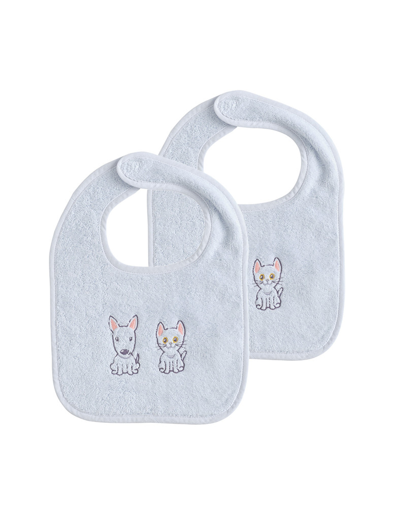 Lot de 2 bavoirs RUSTY & OLLY