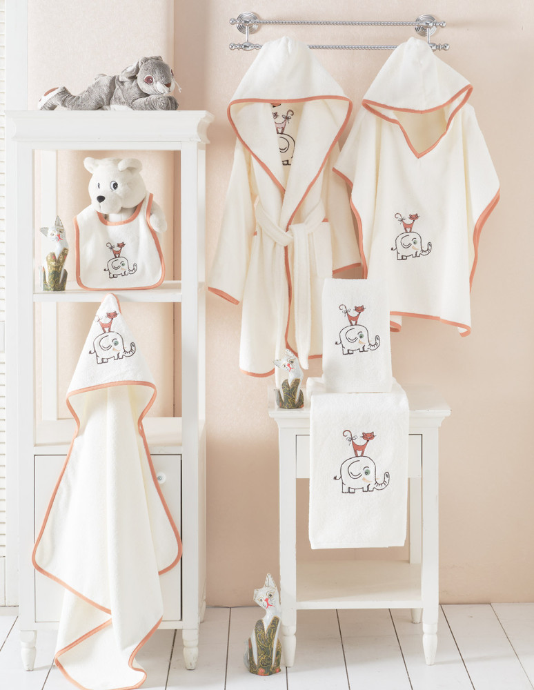 Peignoir de bain enfant 450 g/m² ZOO ZOO