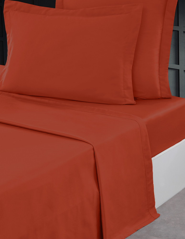 Parure drap plat + 2 taies 65x65 cm...