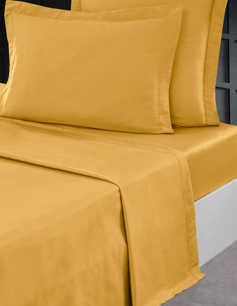 Parure drap plat + 2 taies 65x65 cm...