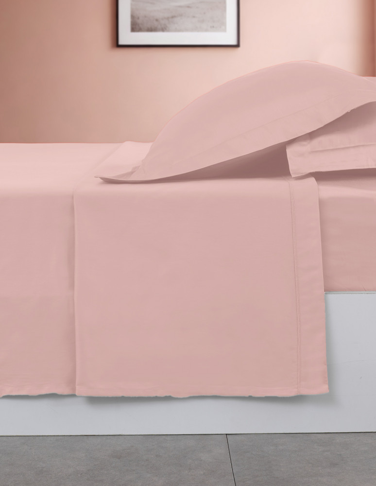 Parure drap plat + 2 taies 50x70 cm...