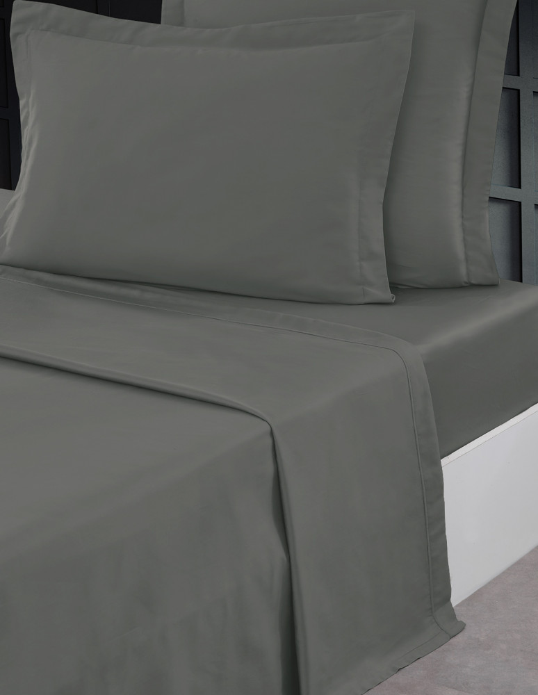 Parure drap plat + 2 taies 50x70 cm...