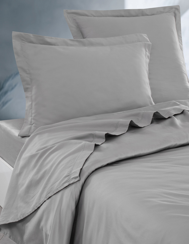 Parure drap plat + 2 taies 65x65 cm...