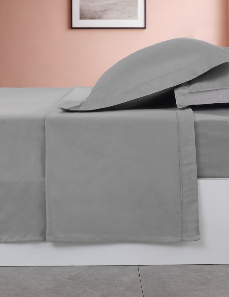 Parure drap plat + 2 taies 50x70 cm...