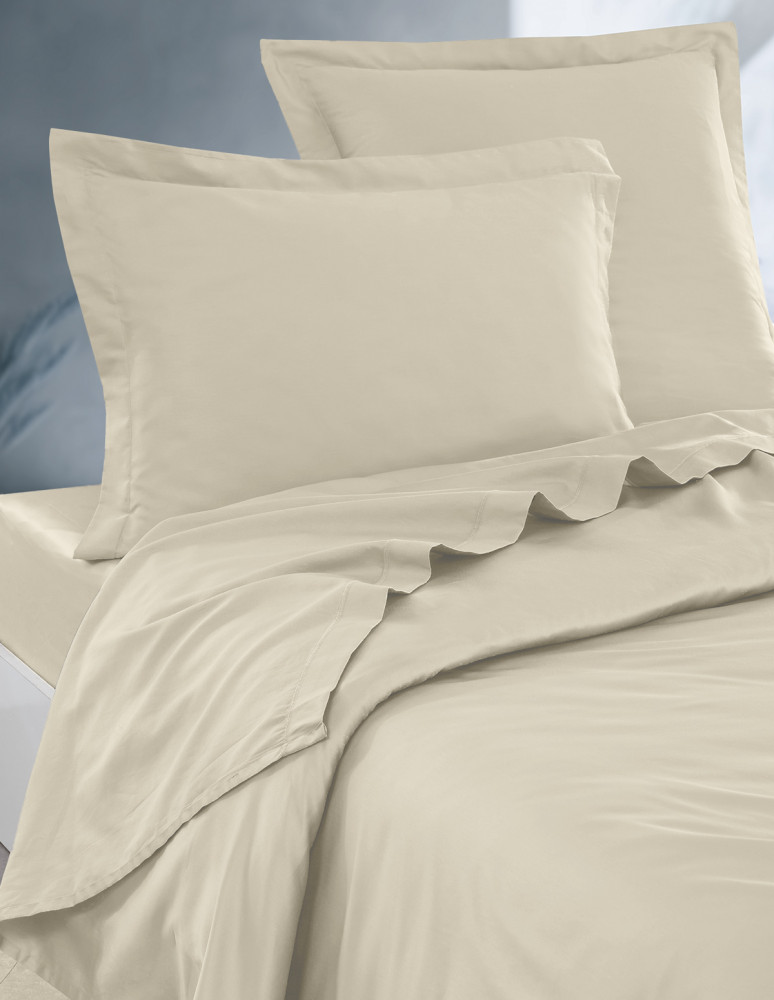 Parure drap plat + 2 taies 50x70 cm...