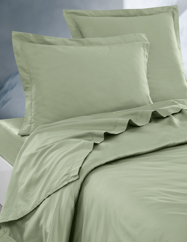 Parure drap plat + 2 taies 50x70 cm...