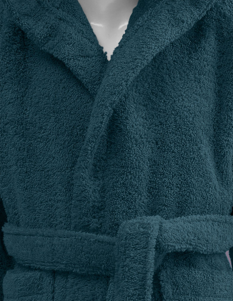 Peignoir enfant à capuche 450 g/m²...