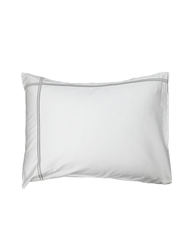 Lot de 2 taies d'oreiller satin de...