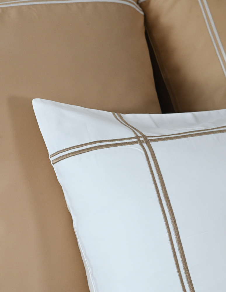 Parure housse de couette satin + 2...