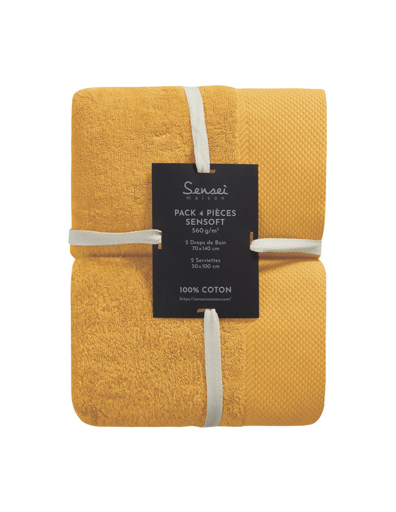 Ensemble de bain 5 pièces avec tapis...