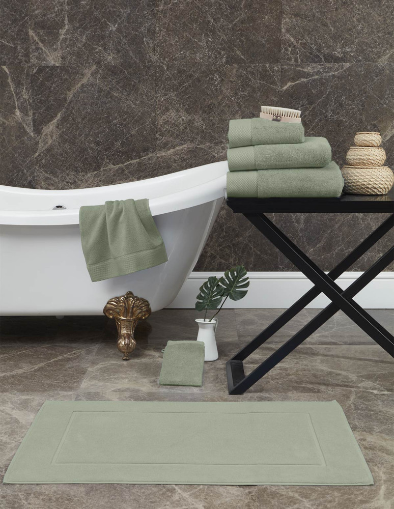 Ensemble de bain 5 pièces avec tapis...