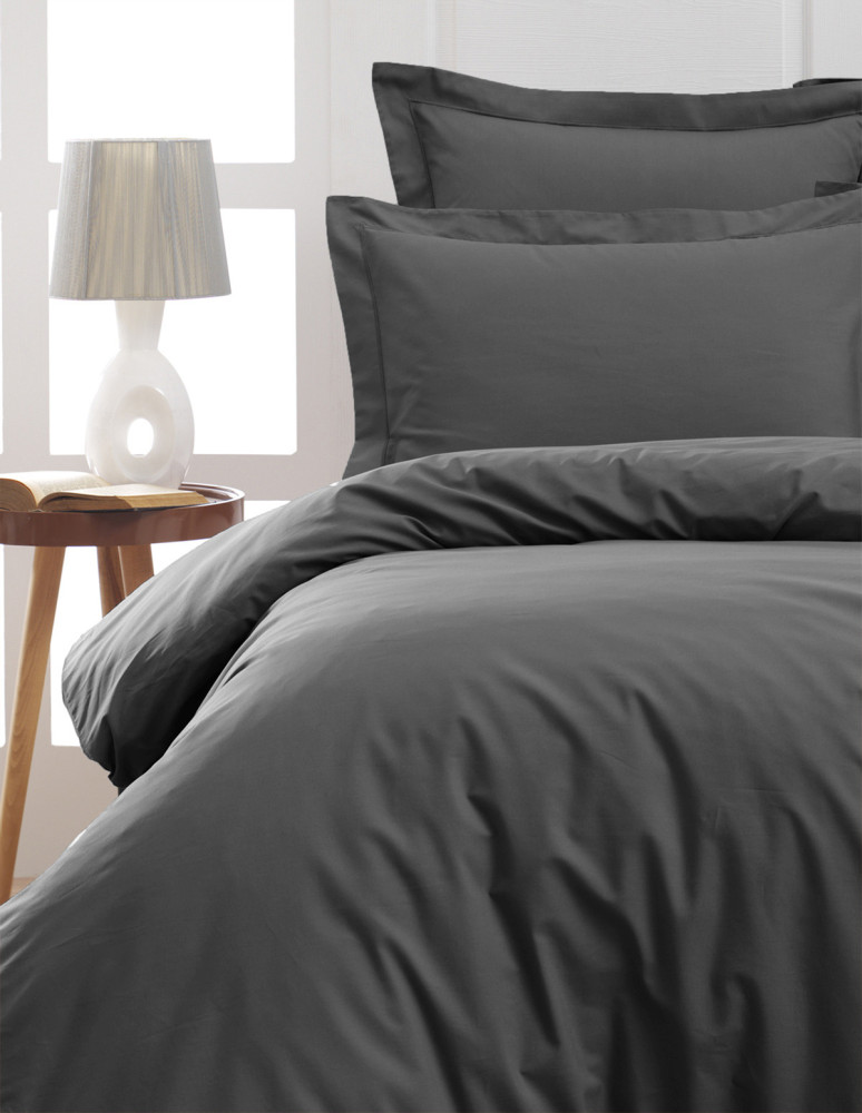 Lot de 2 taies d'oreiller en percale...