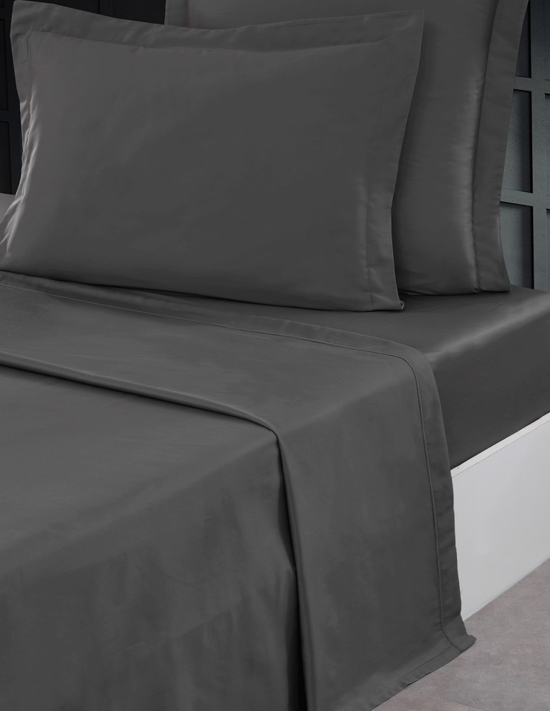 Drap plat en percale de coton SOFT...