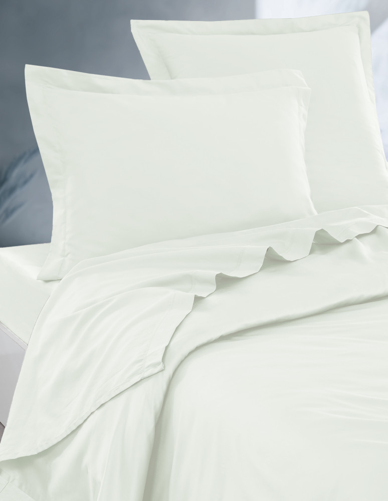 Drap plat en percale de coton SOFT...