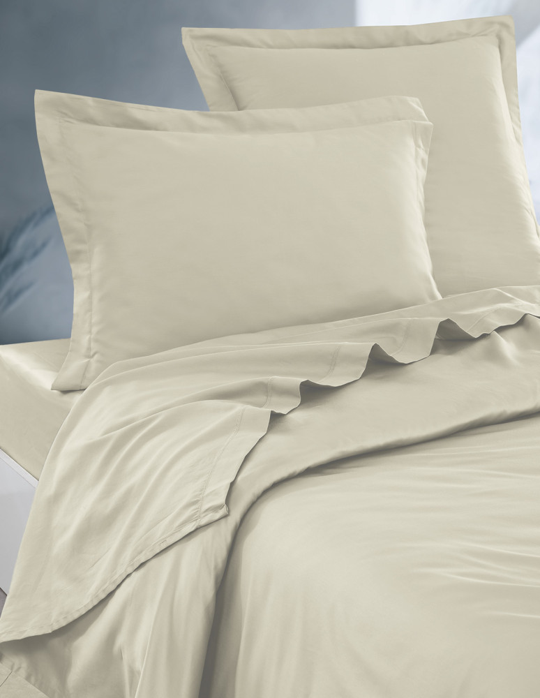 Drap plat en percale de coton SOFT...