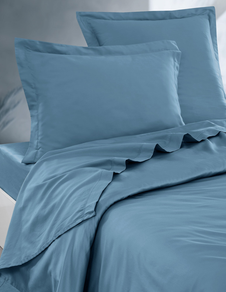 Drap plat en percale de coton SOFT...