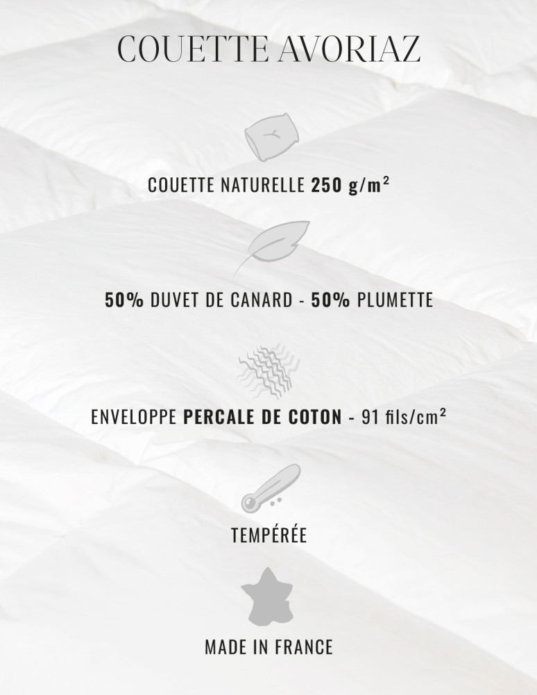 Couette naturelle - Tempérée - 50%...