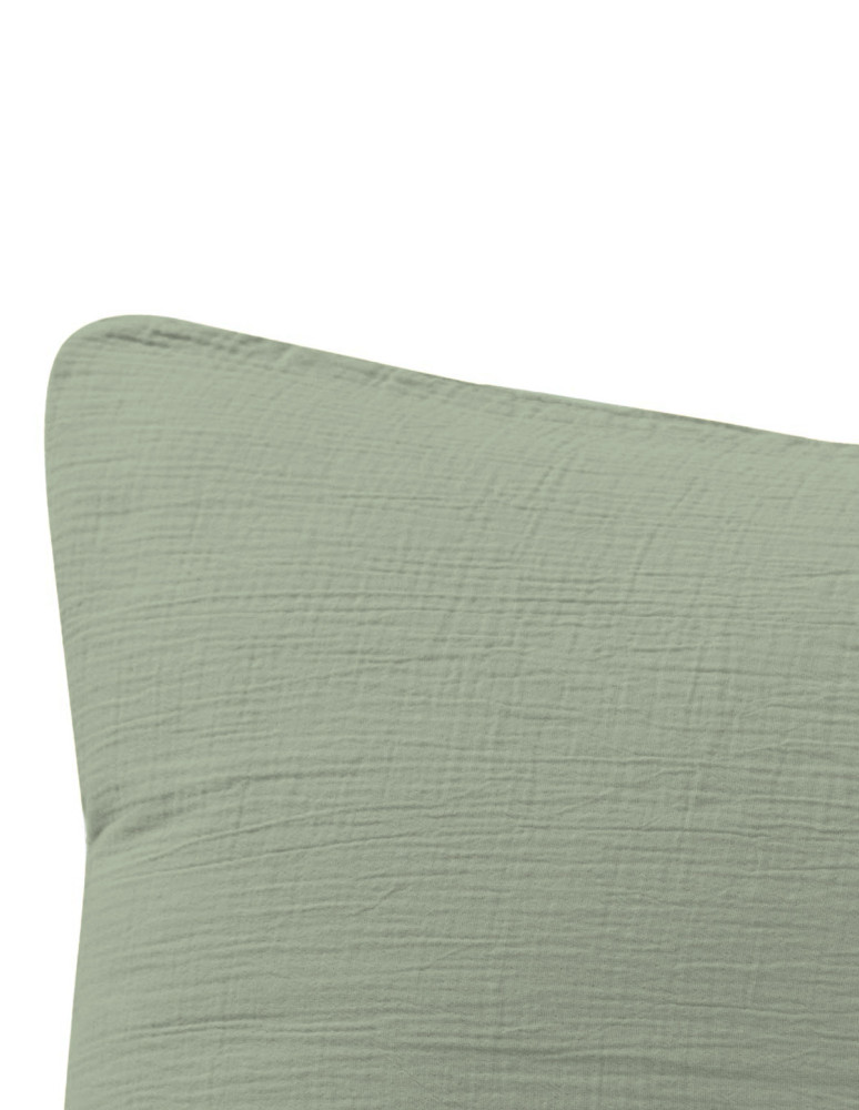 Lot de 2 taies d'oreiller en gaze de...