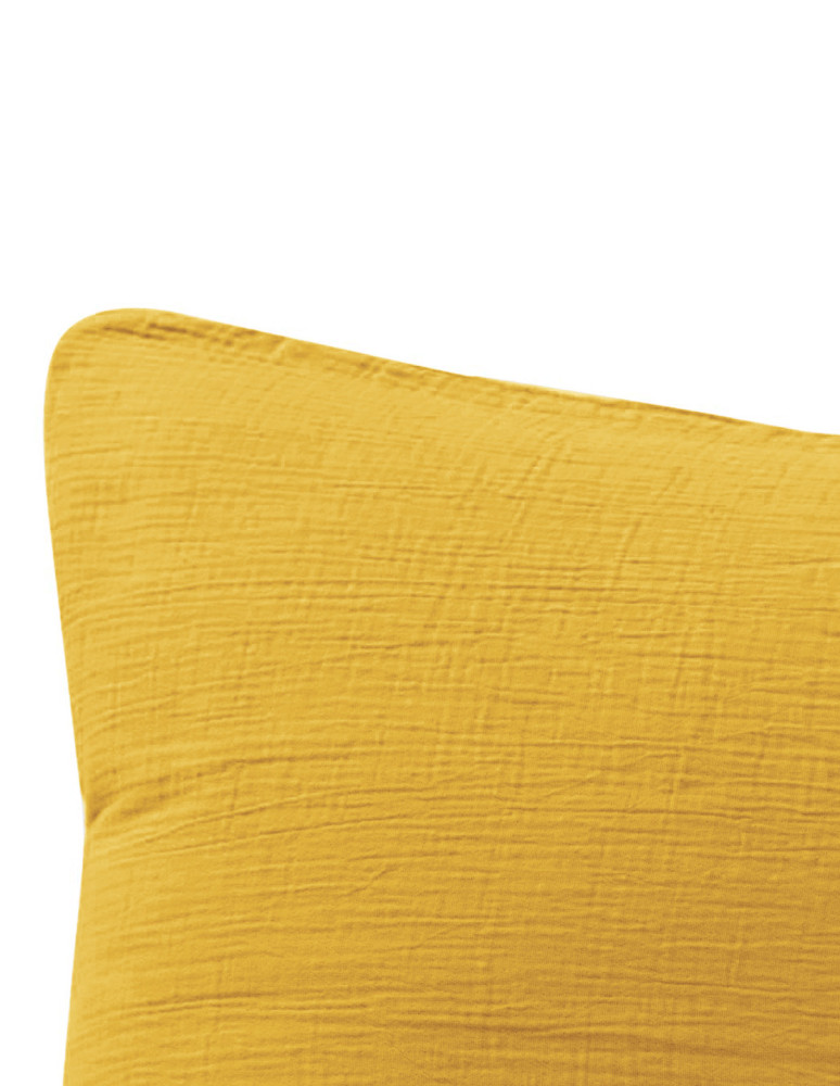 Lot de 2 taies d'oreiller en gaze de...