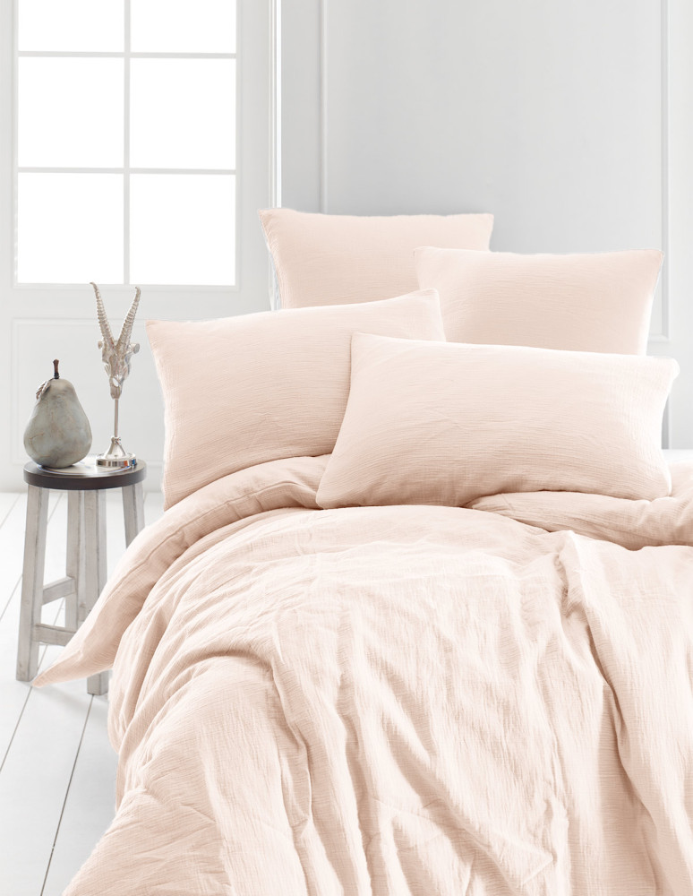 Drap housse en gaze de coton bonnet...