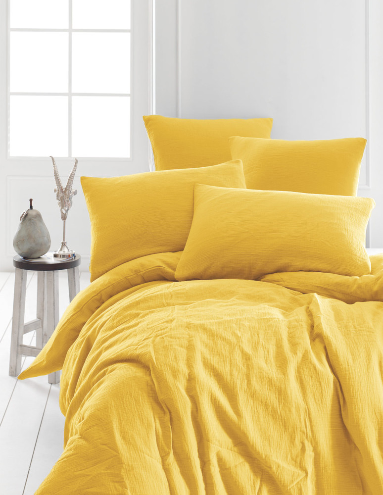 Drap housse en gaze de coton bonnet...