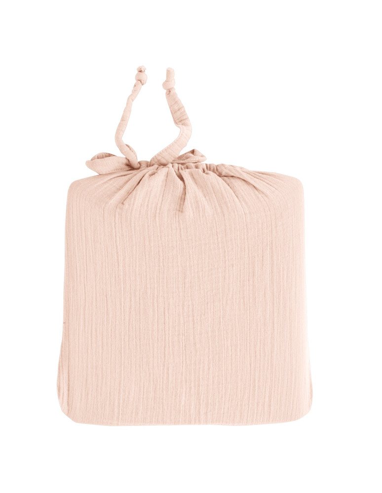 Drap housse en gaze de coton bonnet...