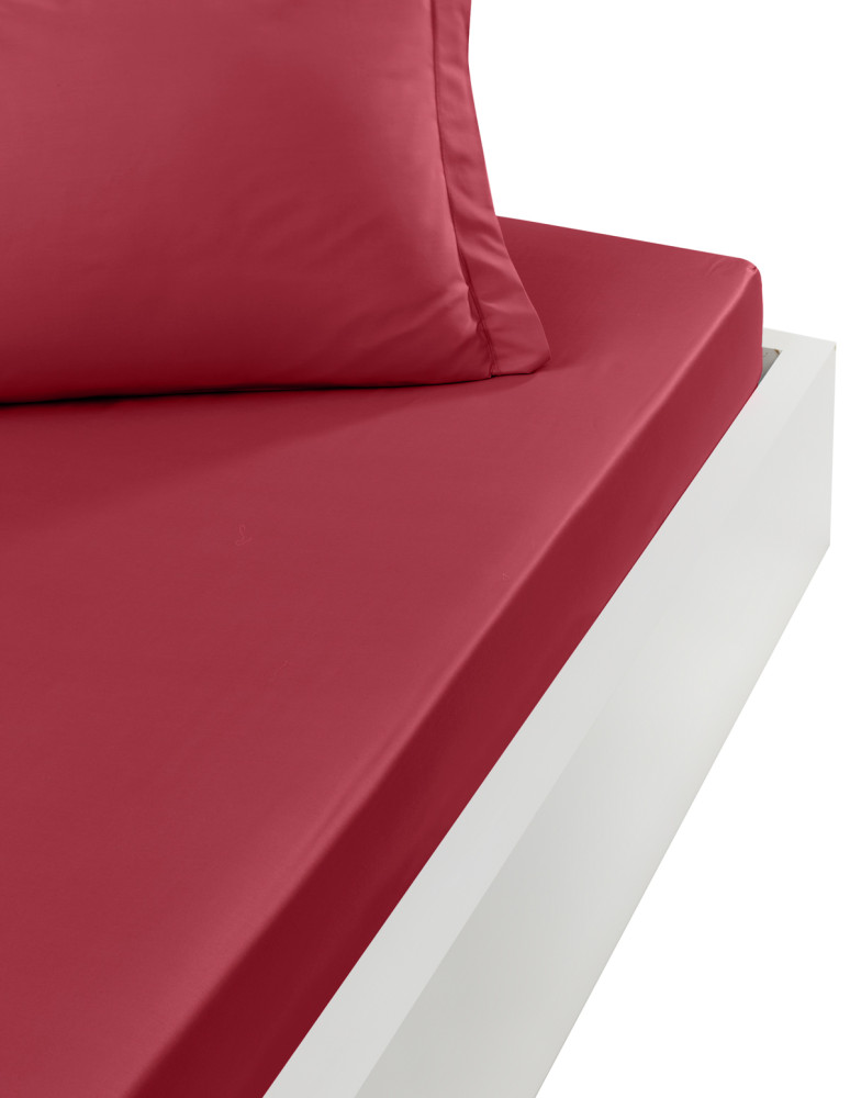 Drap housse en percale de coton pour...