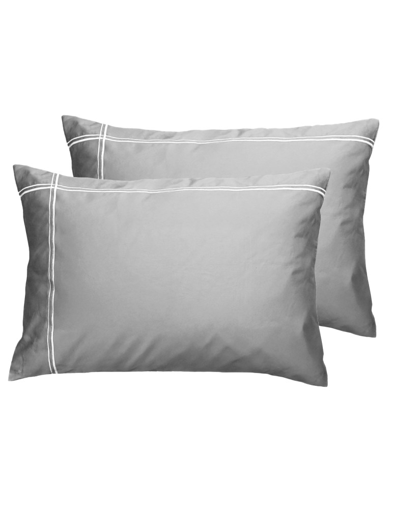 Parure housse de couette satin + 2...