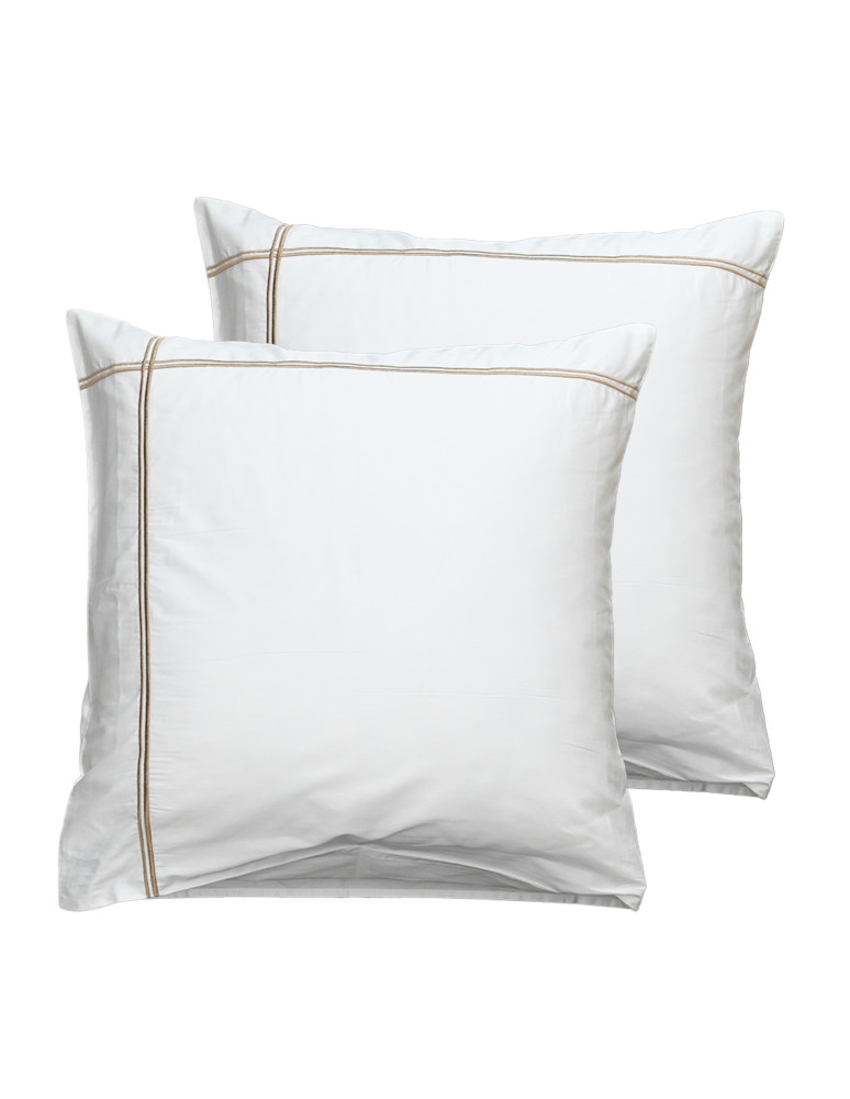 Parure housse de couette satin + 2...