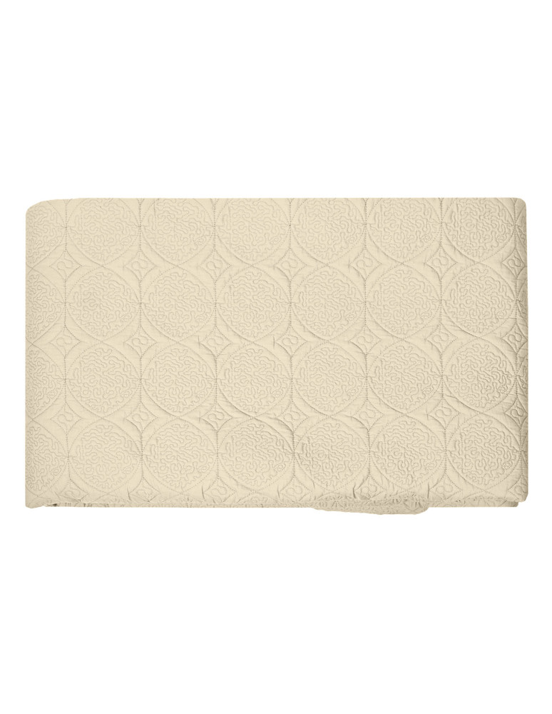 Couvre lit en percale de coton...