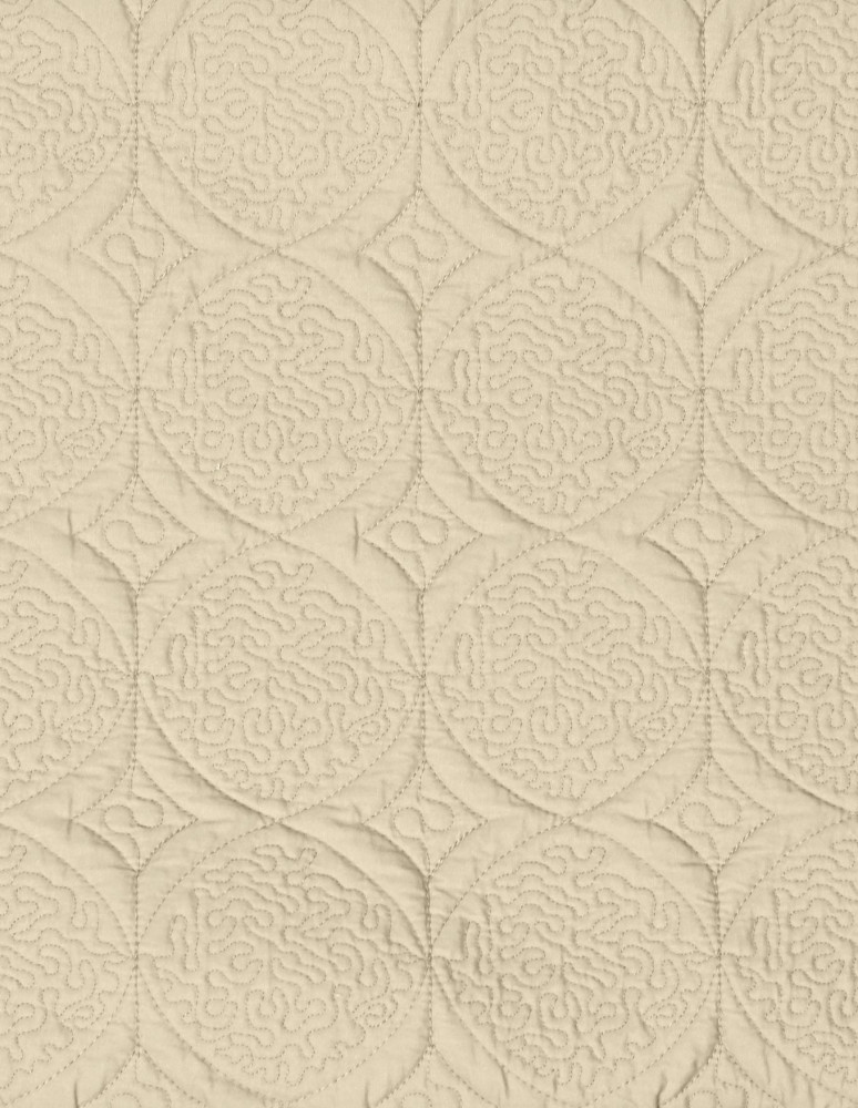 Chemin de lit en percale de coton...