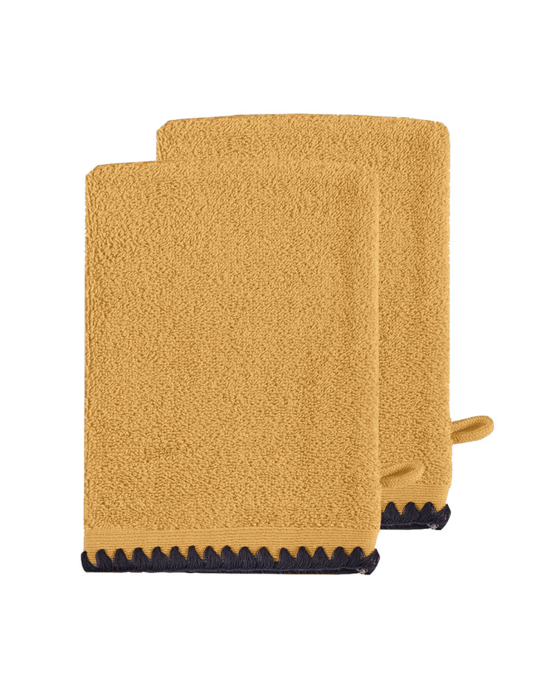 Lot de 2 gants de toilette point...