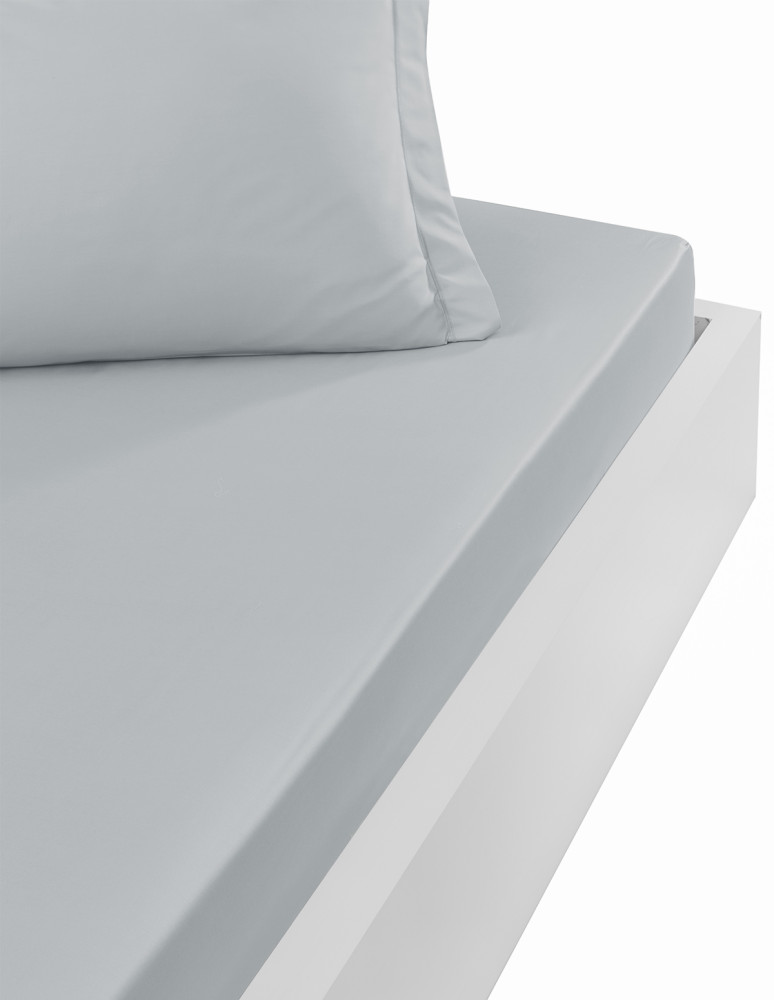 Drap housse satin coton/tencel 200...